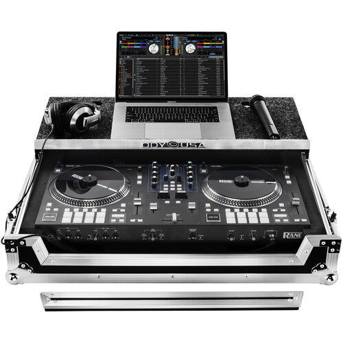 Rane DJ One + Odyssey Rane One Flight Case with Patented Glide Platform