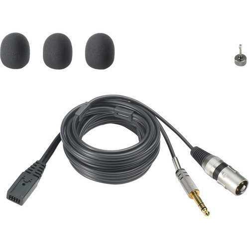 Audio-Technica BPHS1 Broadcast Stereo Headset with Dynamic Cardioid Boom Mic Black, Adjustable (Open Box)