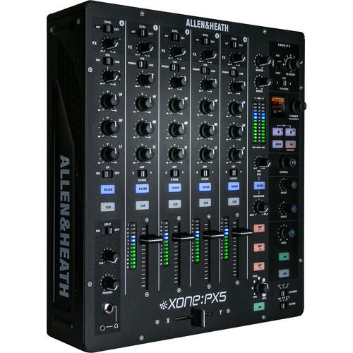Allen & Heath XONE: PX5 - 4+1 Channel DJ Mixer with Soundcard