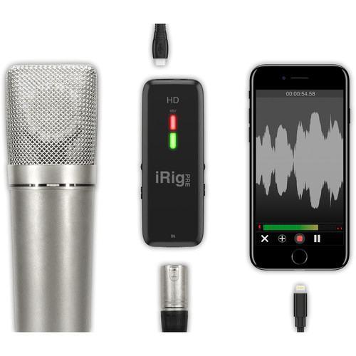 IK Multimedia iRig Pre HD - Audio Interface with Mic Pre