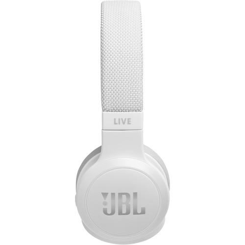 JBL LIVE 400BT Wireless On-Ear Headphones (White)