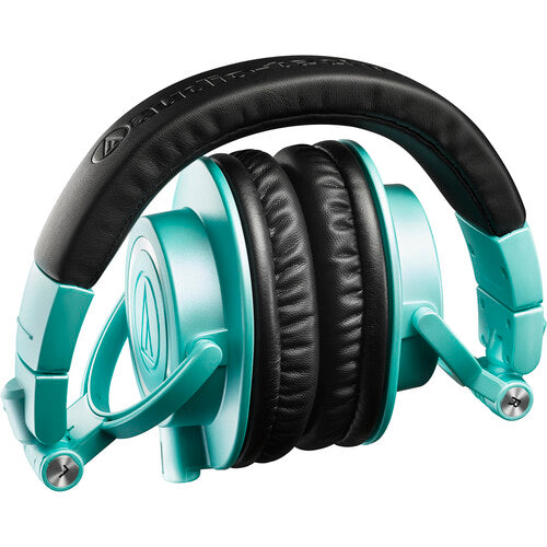 Audio-Technica ATH-M50xIB Professional Studio Monitor Headphones, Ice Blue