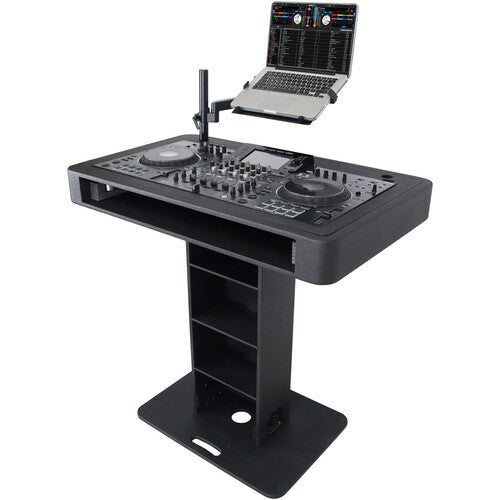 ProX XZF-DJCT BL DJ Control Tower for DJ Controllers with Hard Case (Black)