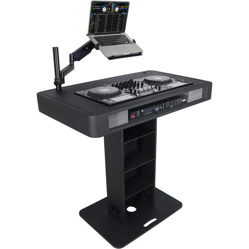 ProX XZF-DJCT BL DJ Control Tower for DJ Controllers with Hard Case (Black)