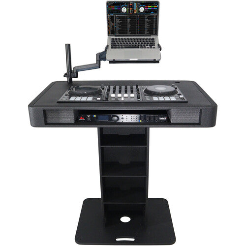 ProX XZF-DJCT BL DJ Control Tower for DJ Controllers with Hard Case (Black)