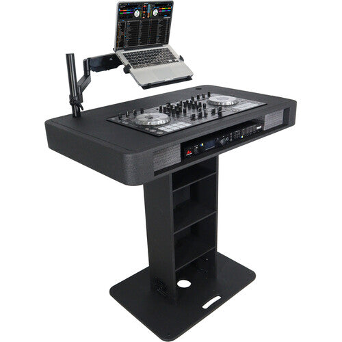 ProX XZF-DJCT BL DJ Control Tower for DJ Controllers with Hard Case (Black)