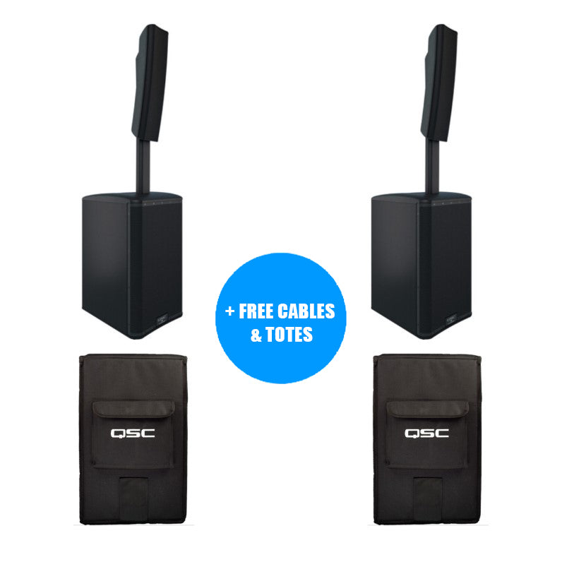 QSC KC12 Pro Bundle