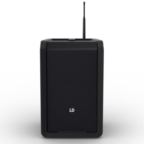 LD Systems ANNY 8 Portable Battery-Powered 8" Bluetooth PA Speaker with Mixer and Bodypack/Headset Mic (Black)
