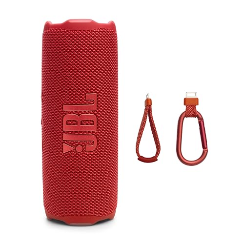JBL Flip 7 Portable Waterproof Bluetooth Speaker (Red)