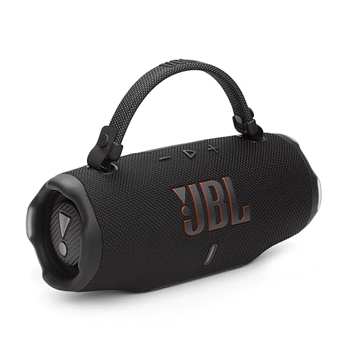 JBL Charge 6 Portable Bluetooth Speaker (Black)