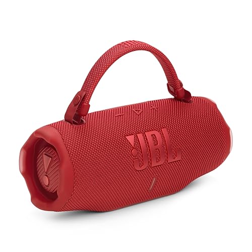 JBL Charge 6 Portable Bluetooth Speaker (Red)