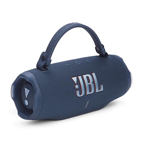 JBL Charge 6 Portable Bluetooth Speaker (Blue)