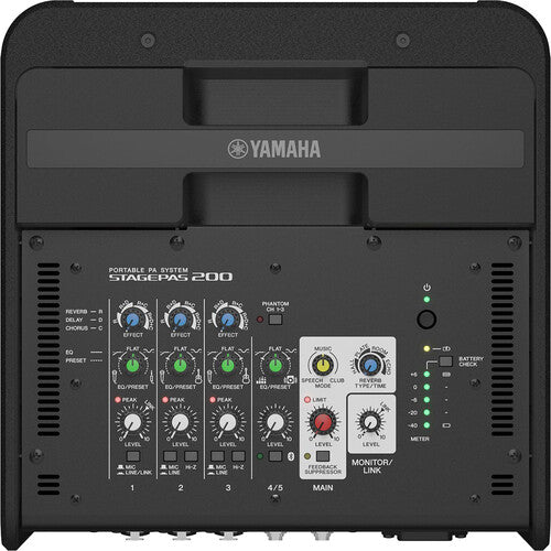 Yamaha STAGEPAS 200 2-Way 8" 130W Portable PA System with Bluetooth (Open Box)