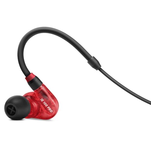 Sennheiser IE 100 PRO In-Ear Monitoring Headphones (Red)