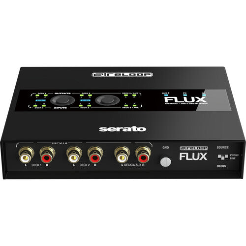 Reloop FLUX 6x6 IN/OUT USB-C DVS Interface for Serato DJ Pro (Display Model)