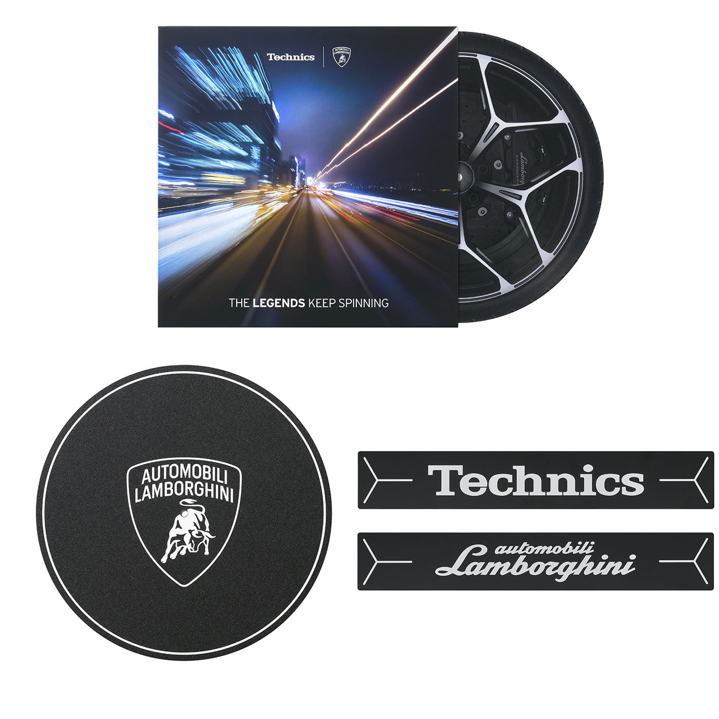 Technics SL-1200M7B Direct Drive Turntable System (Special Edition Lamborghini Orange)