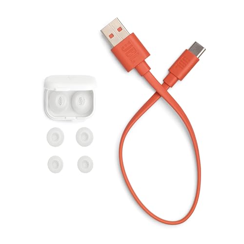 JBL Tune Flex 2 True Wireless Noise Cancelling Earbuds (White)