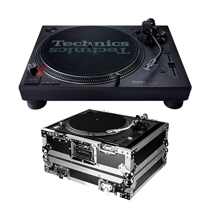 Technics SL-1200MK7 Direct Drive Turntable + Odyssey Flight Zone Universal Ata Case