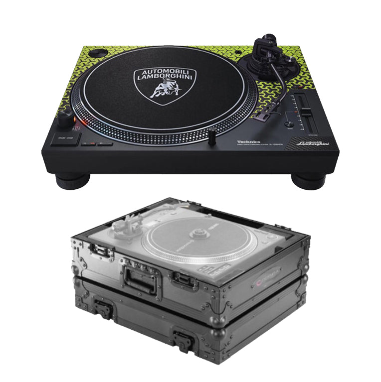 Technics SL-1200M7B Direct Drive Turntable + Odyssey Black Label Flight Case