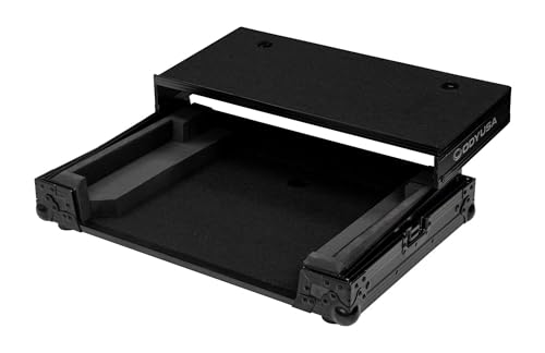 Odyssey Black Label Flight Case with Laptop Platform for Hercules Inpulse 500 & Pioneer DDJ-SR2
