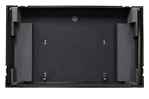 Odyssey Pioneer XDJ-XZ Black Label Glide Style Case with Wheels and 1 RU Rack (Black)