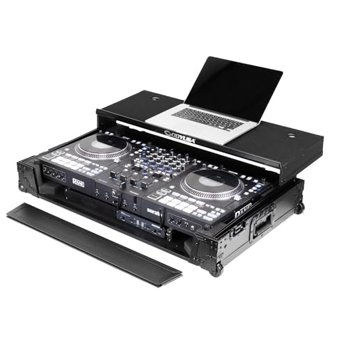 Odyssey 1U Flight Case for Rane Performer Industrial Board with Glide-Style Laptop Platform