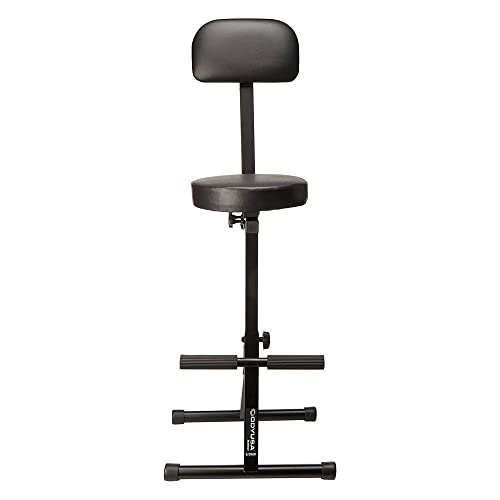 Odyssey Height-Adjustable DJ Chair (Black)