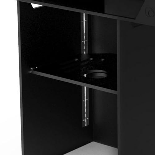 Odyssey DJ Mobile Podium (37.5" Height, Black)