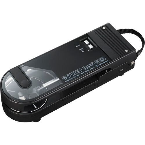 Audio-Technica AT-SB727 Sound Burger Portable Bluetooth Turntable, Black