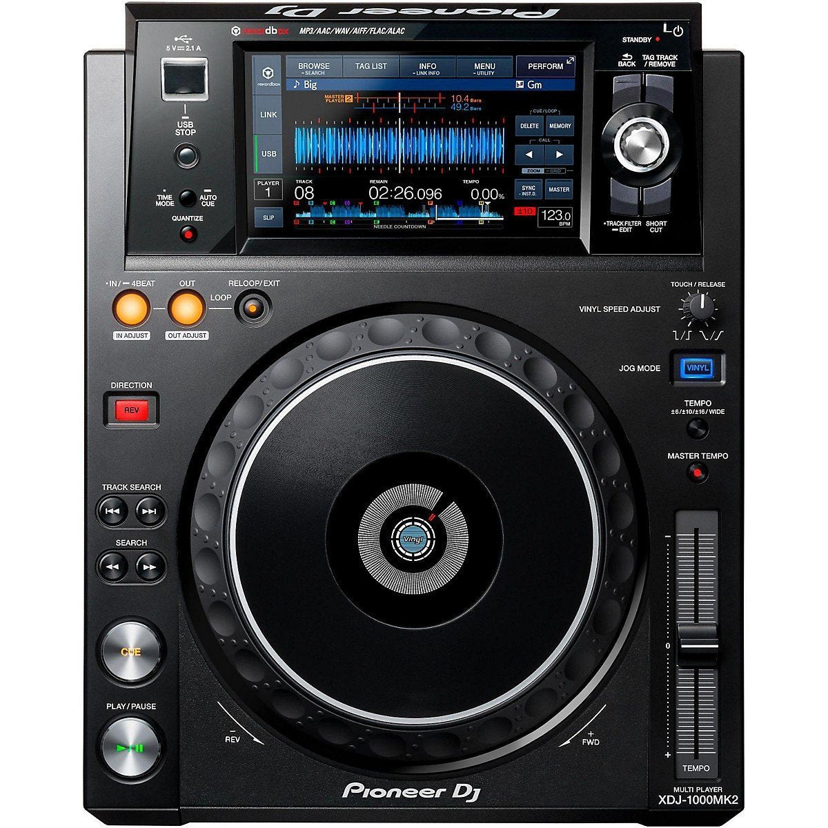 2 x Pioneer DJ XDJ-1000MK2 + 1 x Pioneer DJ DJM-750MK2