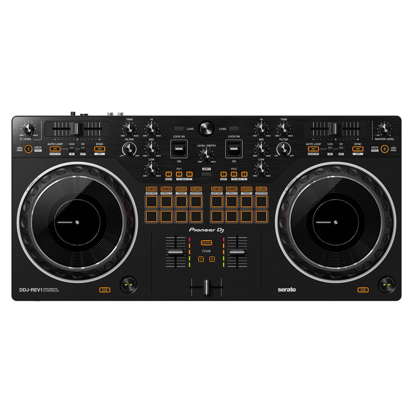 Pioneer DJ DDJ-REV1 Controller for Serato DJ (Black) (Open Box)