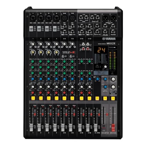 Yamaha MG12X CV 12-Input Mixer with Built-In FX