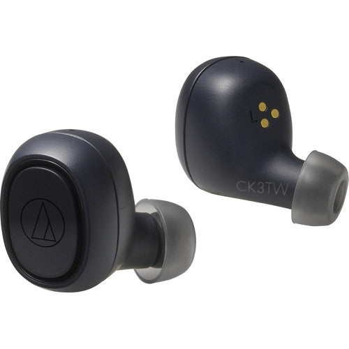 Audio-Technica ATH-CK3TW Wireless In-Ear Headphones, Black (Open Box)