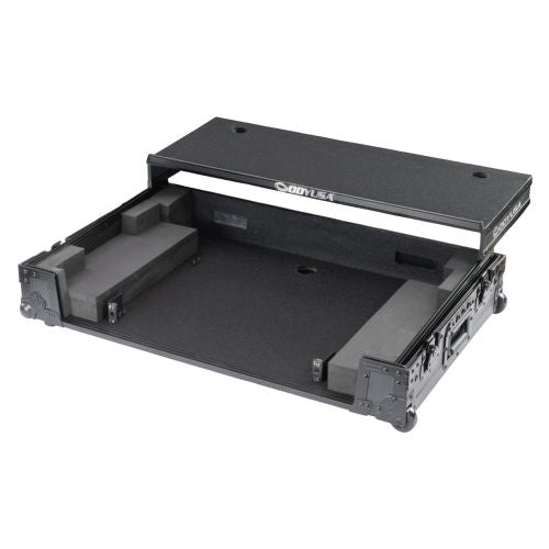 Odyssey Black Label DDJ-FLX10 1U Flight Case with Glide Style Laptop Platform and Corner Wheels (Open Box)