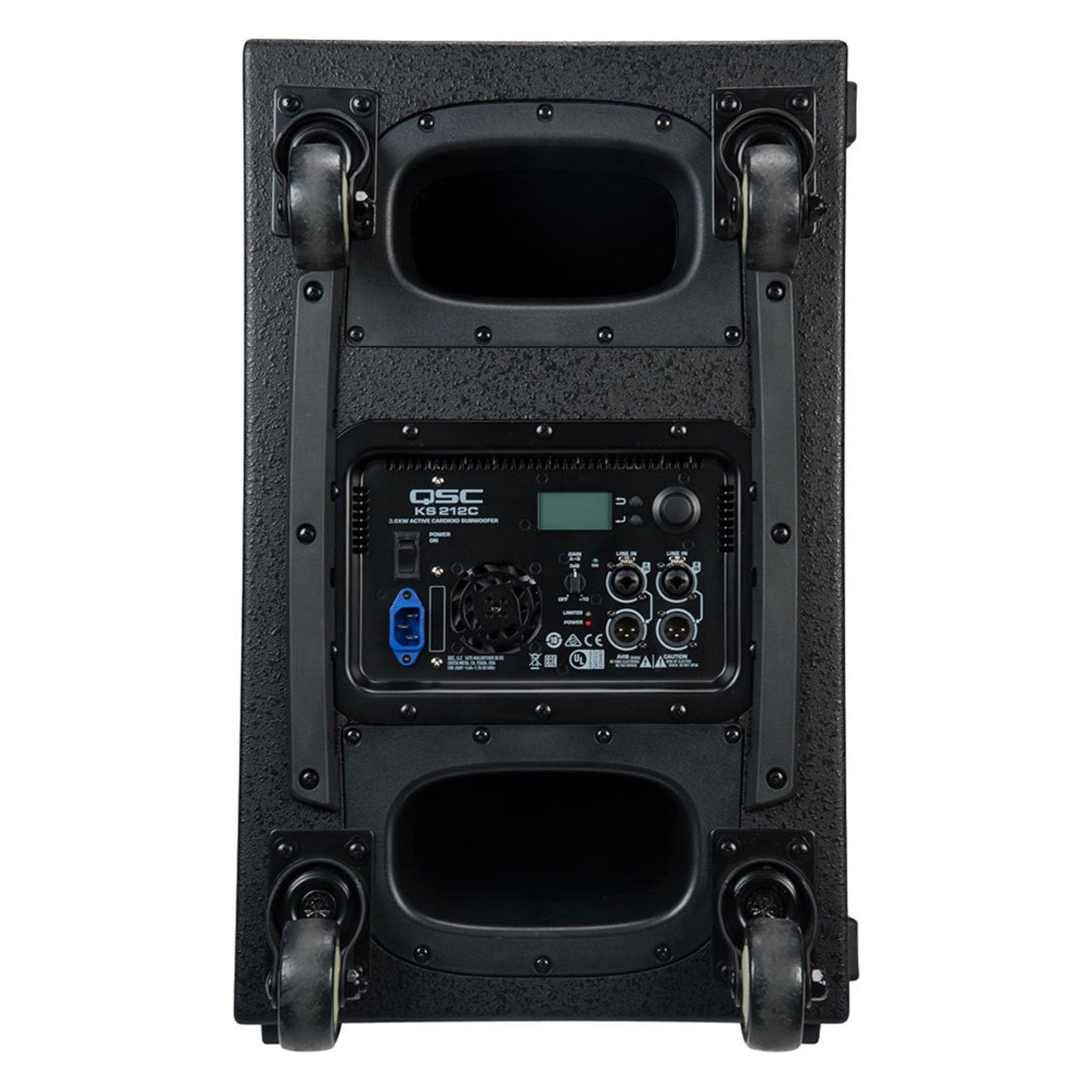 QSC KS212C ACTIVE DUAL 12" POWERED CARDIOID SUBWOOFER 3600W SUB CLASSD AMPLIFIED (Pair)