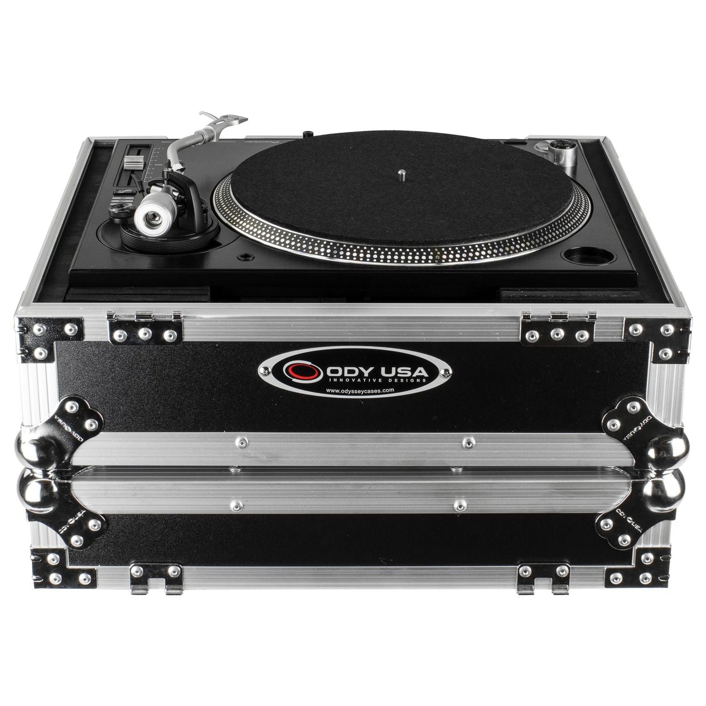 Odyssey FZ1200 Flight Zone Universal 1200 Style Dj Turntable Ata Case, black (Open Box)