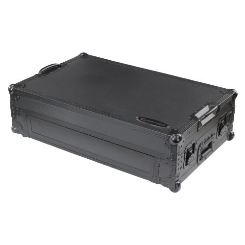 Odyssey Black Label DDJ-FLX10 1U Flight Case with Glide Style Laptop Platform and Corner Wheels (Open Box)