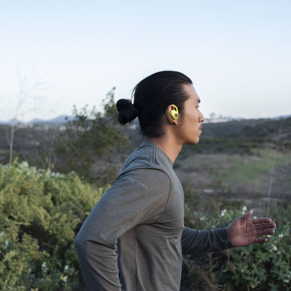 Skullcandy - Push In-Ear True Wireless Sport Headphones - Electric Yellow