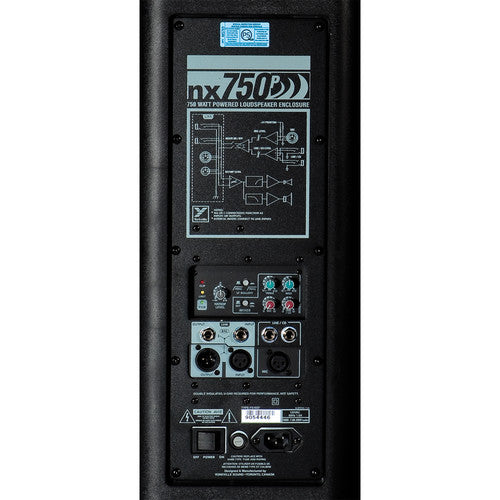 Yorkville Sound NX750P-2 15" NX Series 2-Way Powered Loudspeaker (750W)