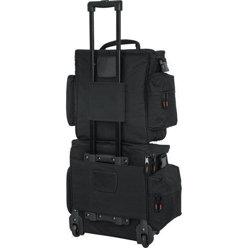 Gator Cases G-CLUB Series DJ Bag for 35 LPs and Serato Style Interface (G-CLUB-DJ BAG)