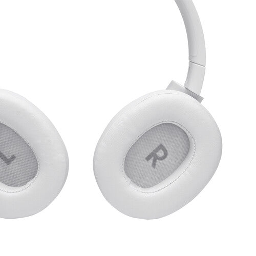 JBL Tune 760NC - Lightweight, Foldable Over-Ear Wireless Headphones with Active Noise Cancellation - White