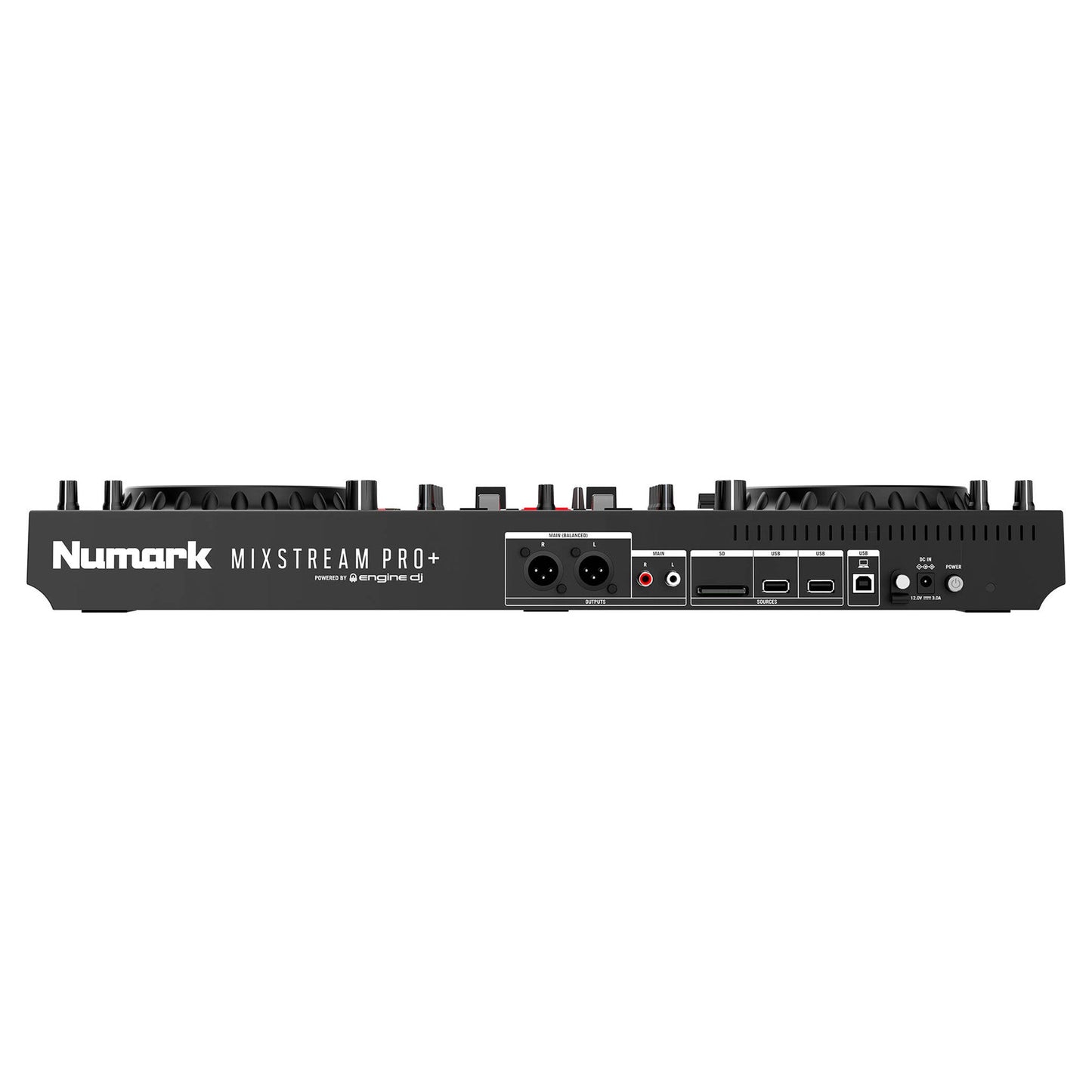 Numark Mixstream Pro+ Standalone DJ Controller, Amazon Music Unlimited Streaming, Mixer, Touchscreen, WiFi, Speakers, works with Serato & Virtual DJ (Open Box)