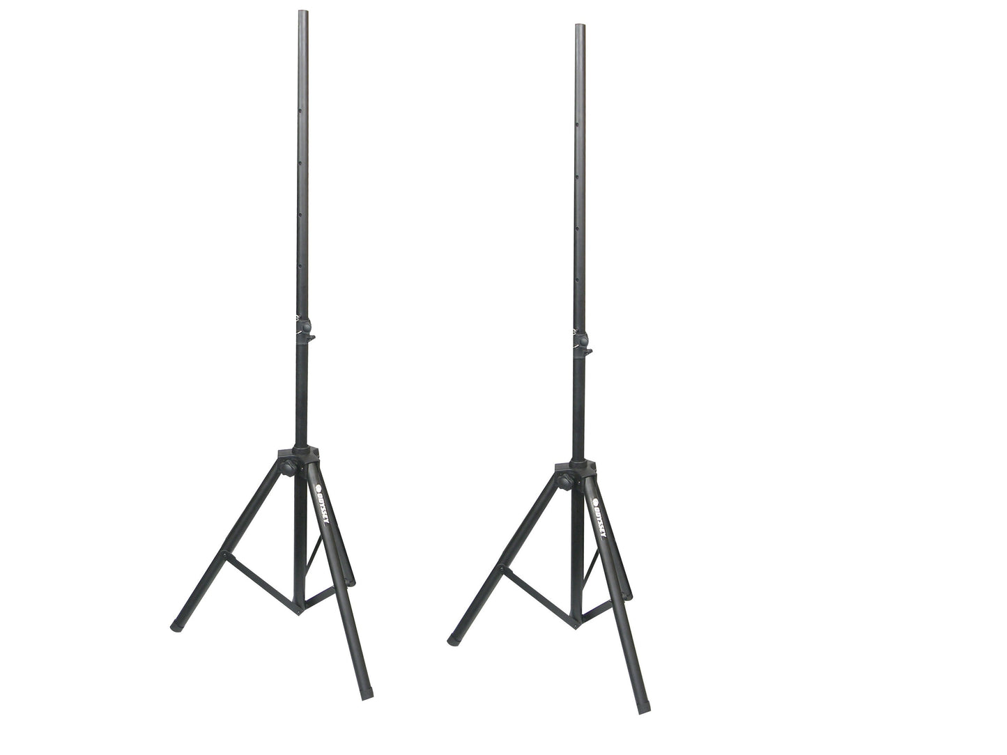 Odyssey Cases LTS2X2B New 8 Feet 2 Dual Speaker Stand Pack With Carrying Bag
