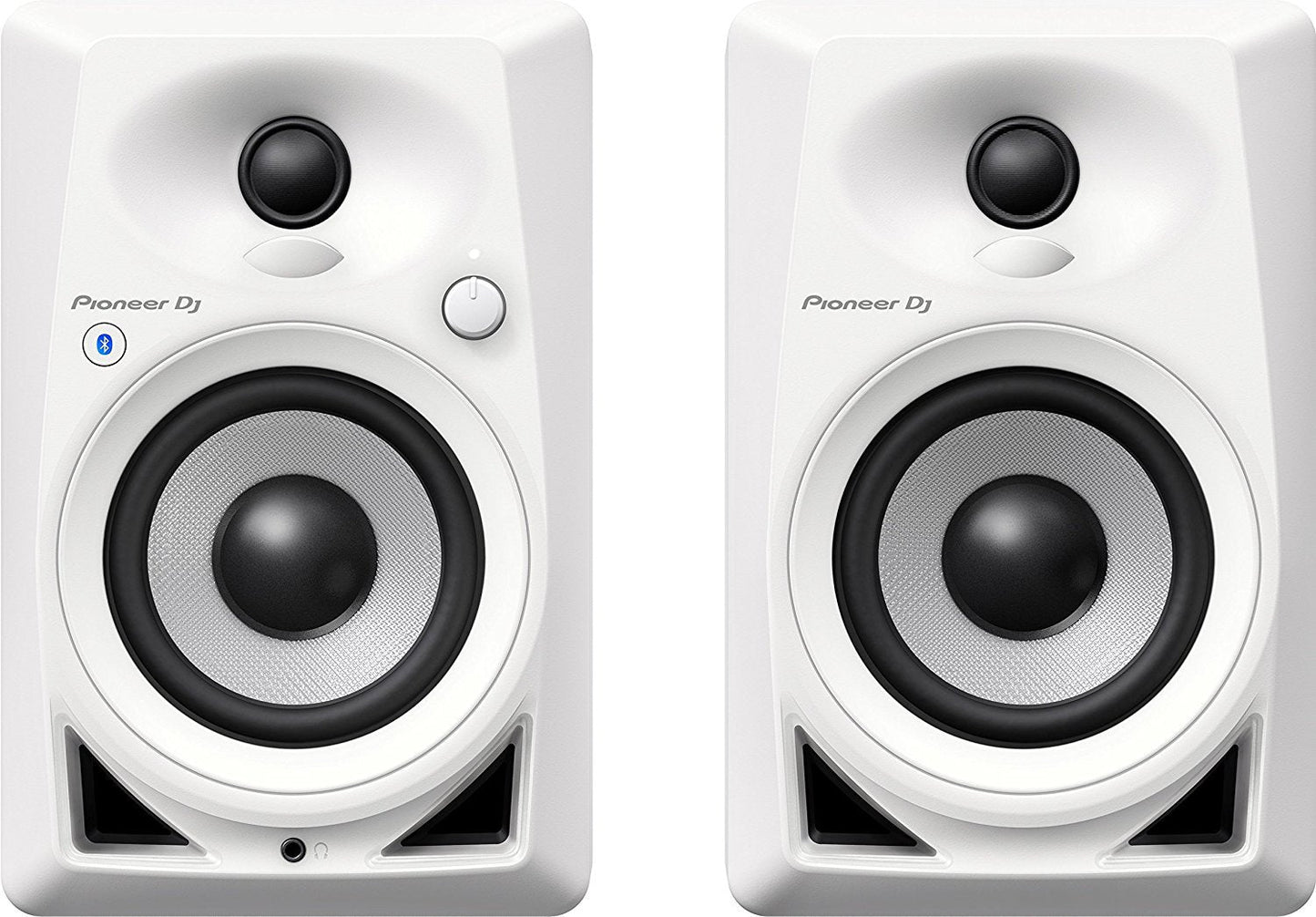 Pioneer DJ DM-40BT-W 4" Bluetooth Desktop Monitor Speakers (pair)- White
