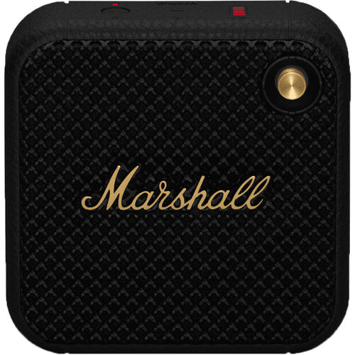 Marshall Willen Portable Bluetooth Speaker - Black & Brass