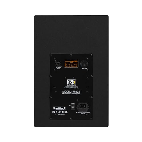 KRK ROKIT 8 G5 8" 2-Way Active Studio Monitor (Single, Black)