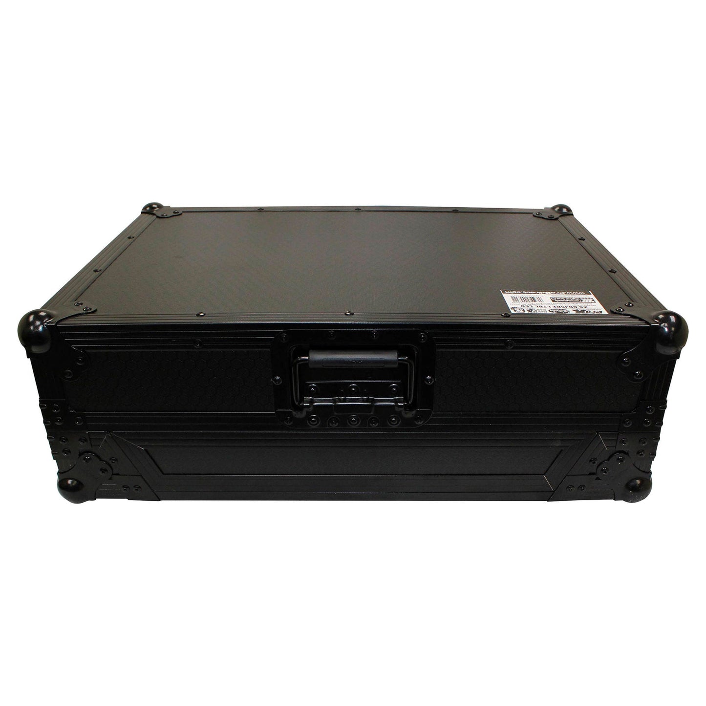 ProX Flight Case for Pioneer DDJ-SR2 Controller with Laptop Shelf and LED Kit (Black-on-Black) (Open Box)