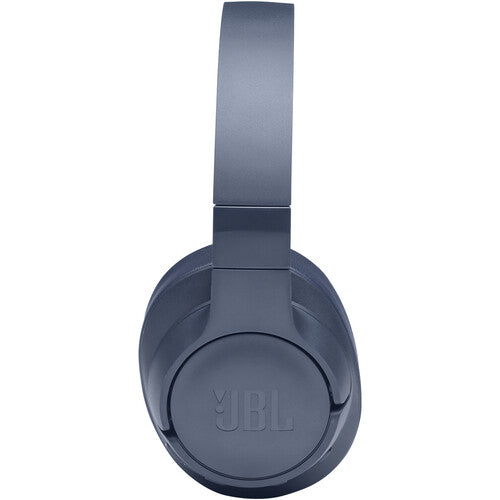 JBL Tune 760NC - Lightweight, Foldable Over-Ear Wireless Headphones with Active Noise Cancellation - Blue