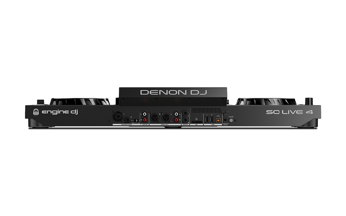 Denon DJ SC Live 4-Standalone Controller, 4-Channel Mixer, Amazon Music Unlimited Streaming, Wi-Fi, Speakers, Serato DJ & Virtual DJ Compatible (Open Box)