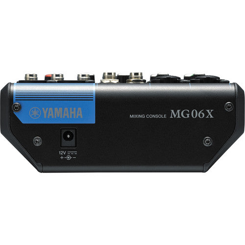 Yamaha MG06X 6-Input Compact Stereo Mixer